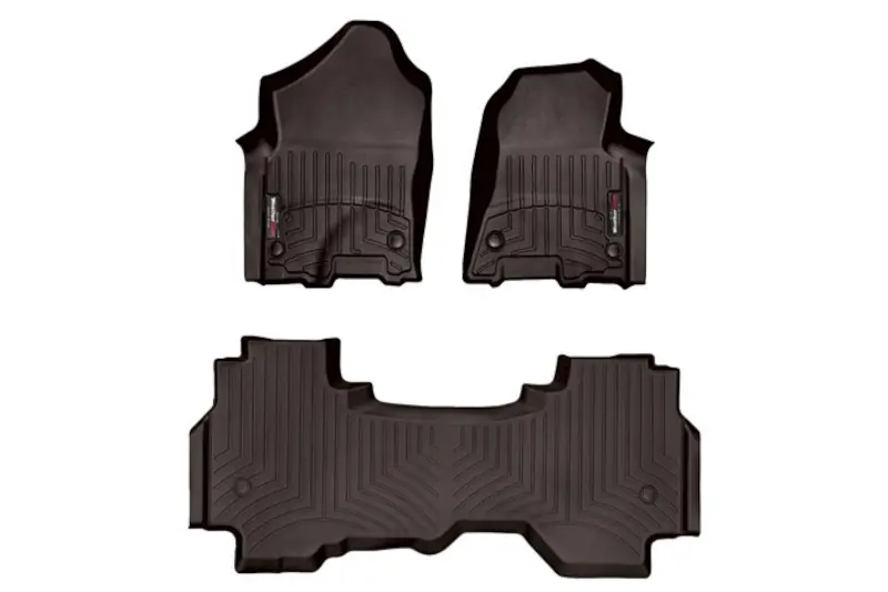 2019-2024 RAM 1500 WeatherTech FloorLiner Quad Cab (Full Set Cocoa) | 471428-1-4