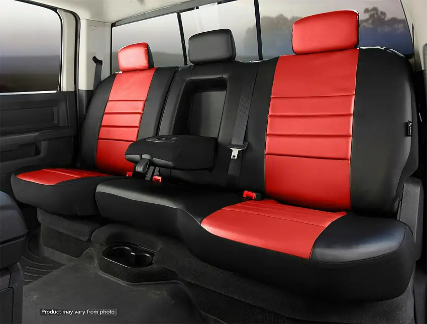 Fia SL62-70 RED LeatherLite™ Custom Seat Cover