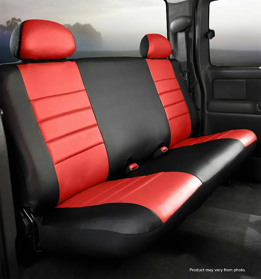 Fia SL62-10 RED LeatherLite™ Custom Seat Cover
