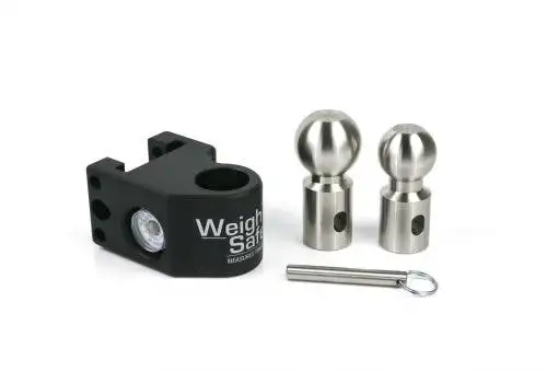 Weigh Safe SWS09 Steel Slider- 2,200 Scale w/ 2 & 2-5/16 Tow Balls (Pin Included)