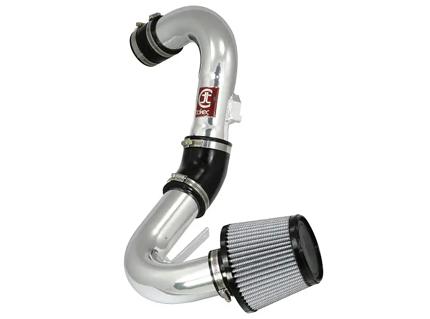 AFE TA-4107P Takeda Stage-2 Cold Air Intake System w/ Pro DRY S Filter Polished