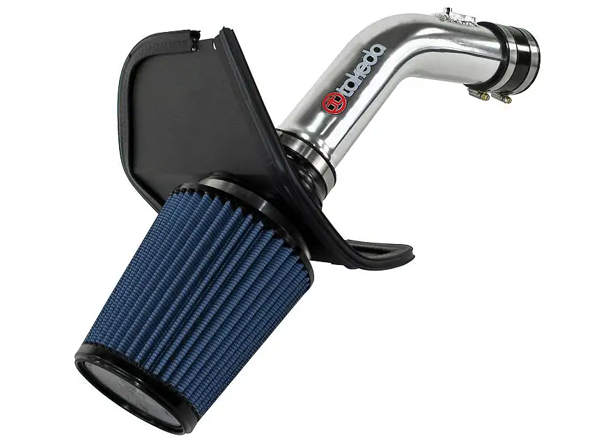 AFE TA-4301P Takeda Stage-2 Cold Air Intake System w/ Pro DRY S Filter Polished