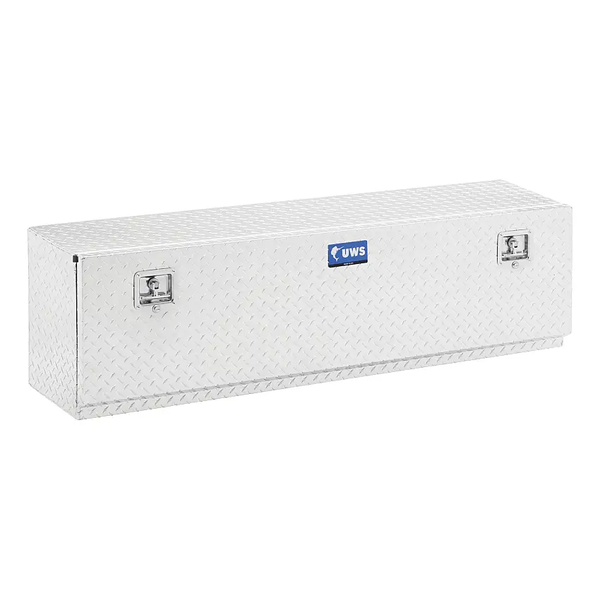 UWS Bright Aluminum 60" Single-Door Topside Truck Tool Box TBTS-60
