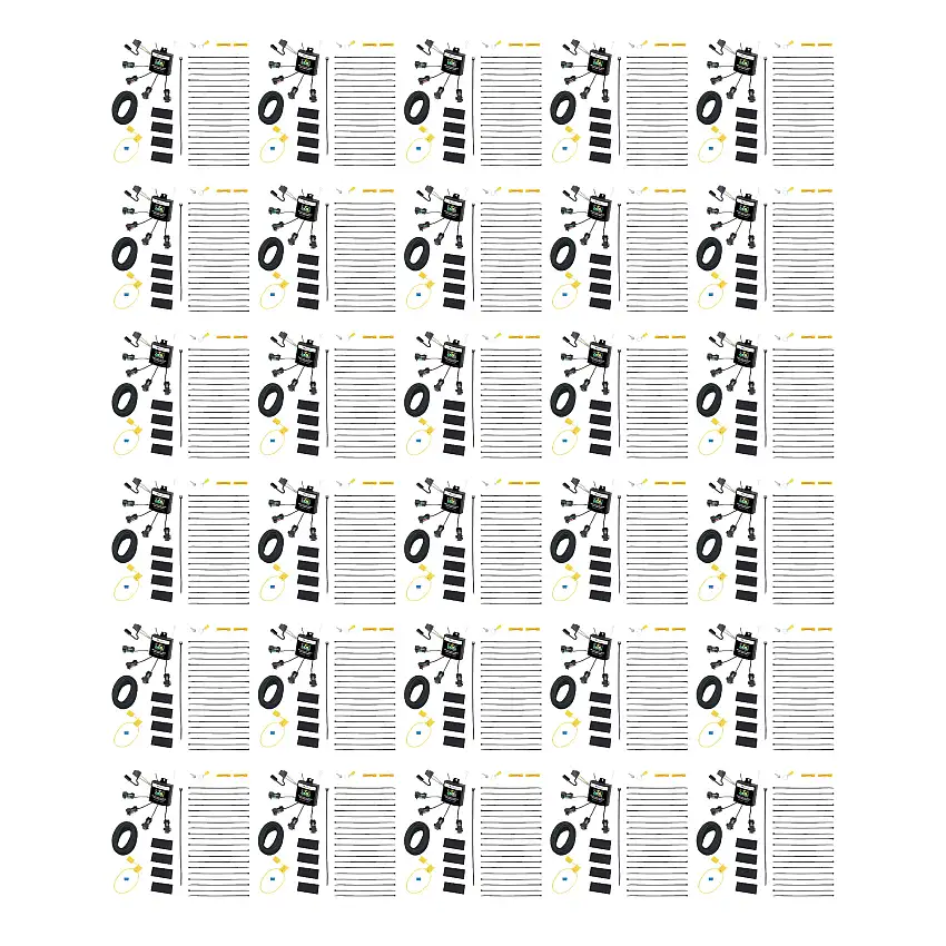 Tekonsha (30-Pack) ZCI Zero Contact Interface Universal ModuLite® & Installation Kit