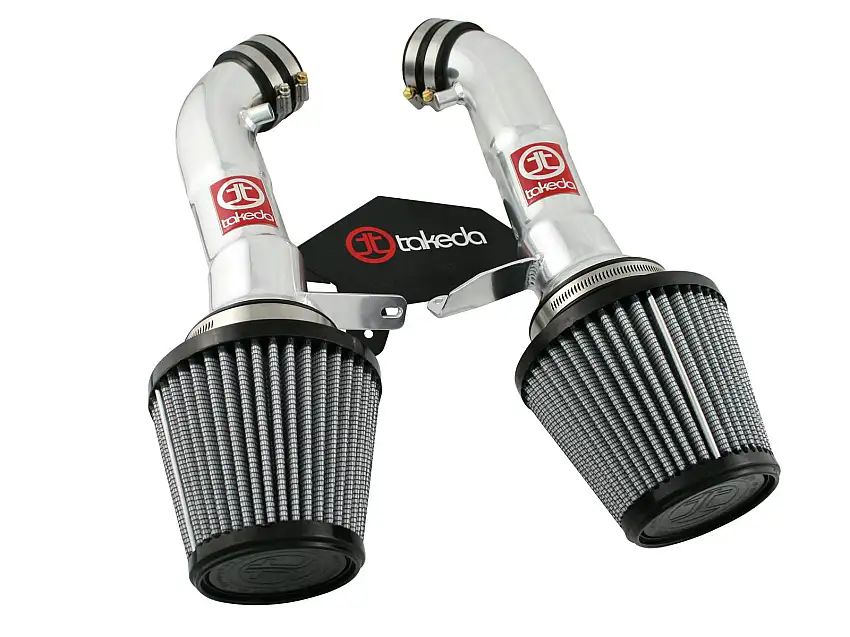 AFE TR-3008P Takeda Stage-2 Cold Air Intake System w/ Pro DRY S Filter Polished