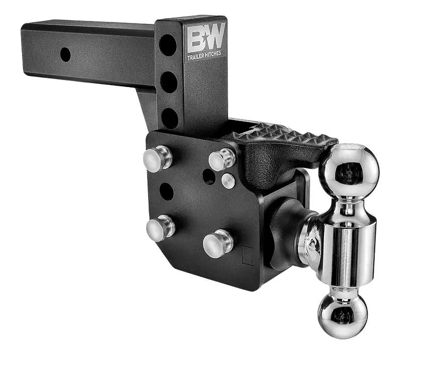 B&W Towing TS20053B 2.5" Blk T&S Pintle Dual Ball