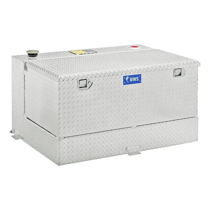 UWS 45-Gallon Combo Bright Aluminum Transfer Tank TT-45-COMBO