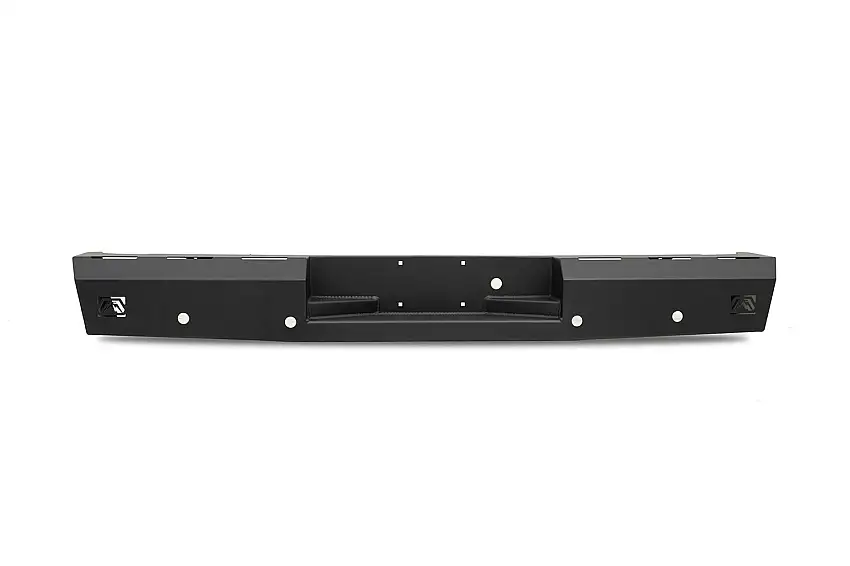 Fab Fours TT07-RT1550-1 Red Steel Rear Bumper