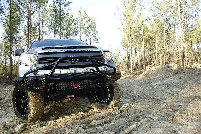 Fab Fours TT14-K2862-1 Black Steel Front Bumper