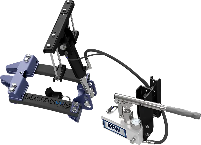 B&W 16K GTW, 1.6K TW Underslung for 2" Hitches Weight Distribution Hitch Load Bar Unit
