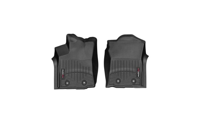 2018-2023 Toyota Tacoma WeatherTech DigitalFit Black Front Floor Liners | Part# 4412991