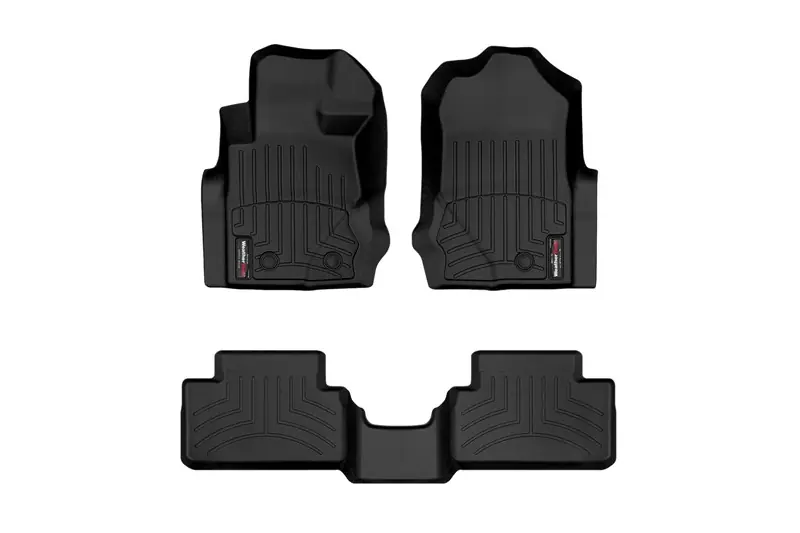 2021-2025 Ford Bronco 2-Door WeatherTech Floor Liners for Front and Rear (Carpet Flooring Only) | 441695-1-2