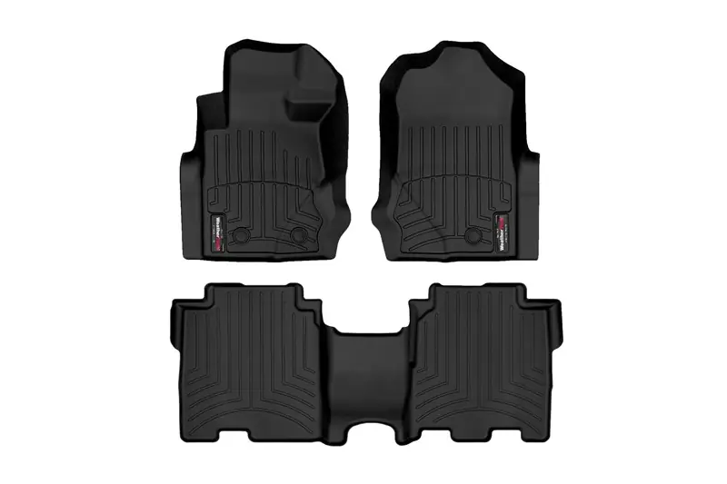 2021-2025 Ford Bronco 4-Door WeatherTech Floor Liners for Front & Rear (Carpet Flooring Only) | 441695-1-3