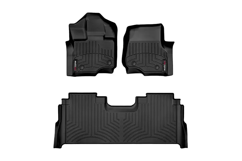 2015-2026 Ford F150 & Ford Raptor SuperCrew with Front Bucket Seats WeatherTech HP Floorliners Kit | 44697-1-2IM
