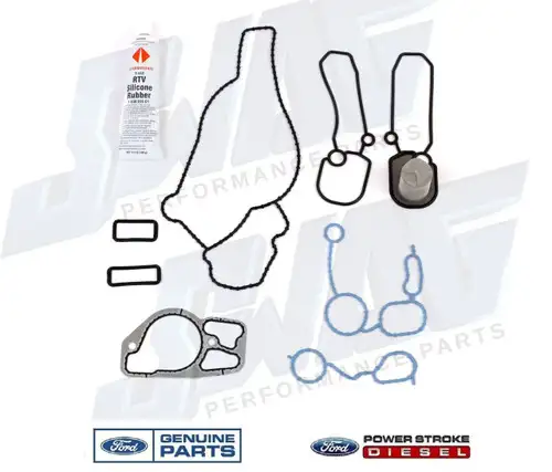 7.3L OEM FRONT COVER / HPOP RESERVOIR GASKET SEAL KIT