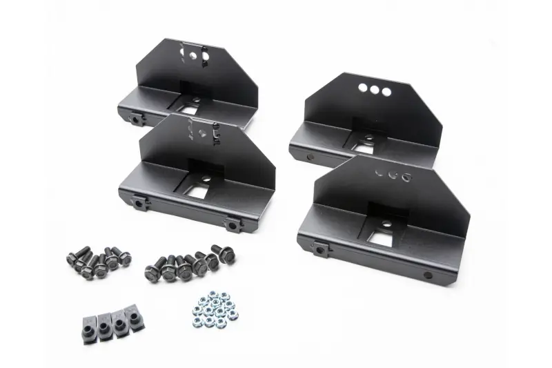 2021-2025 Ford Bronco 4-Door ZROADZ Rock Slider Steps Installation Bracket Kit | Z745401-4BK