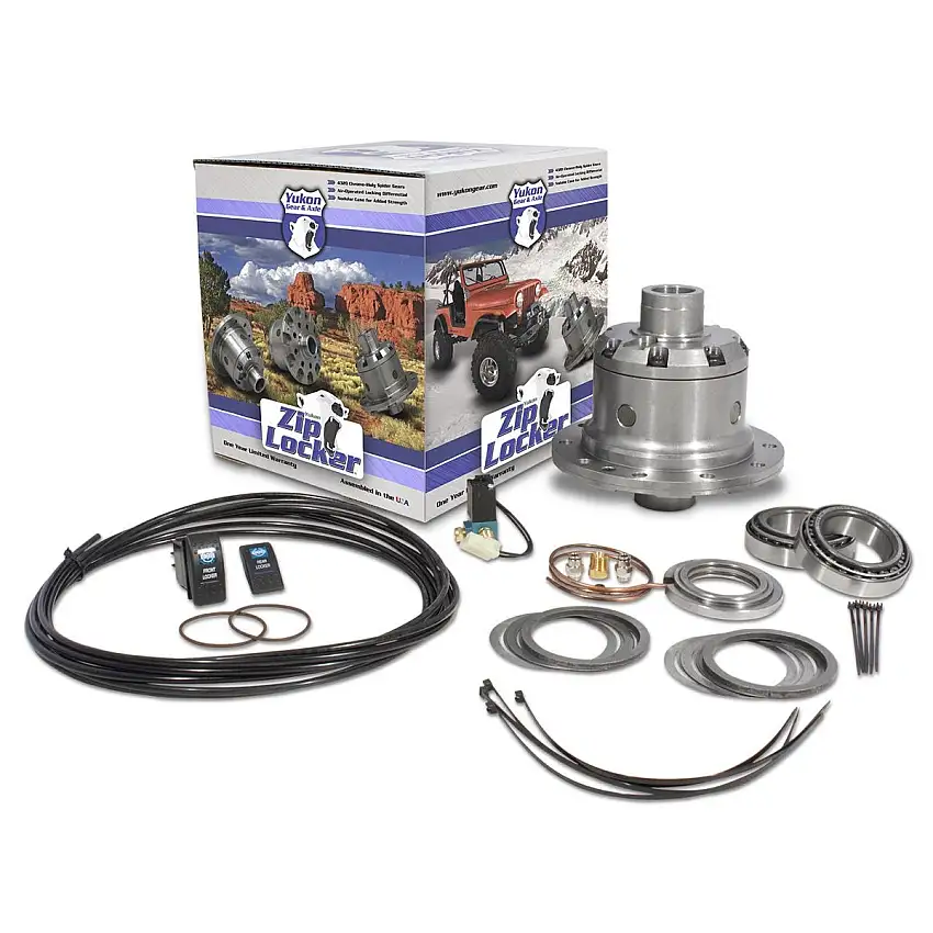 Yukon Gear & Axle Zip Air Locker for 07-18 Jeep Wrangler JK w/ Dana 44 Rear 30 Spline Axle (non-rubicon) YZLD44-3-30-JK