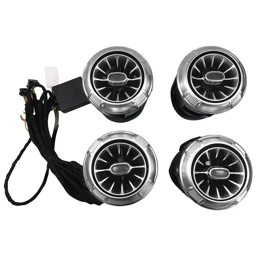 American Modified Turbo Air AC Vent with Ambient Light for 11-18 Jeep Wrangler JK, JKU AMJPAB00501