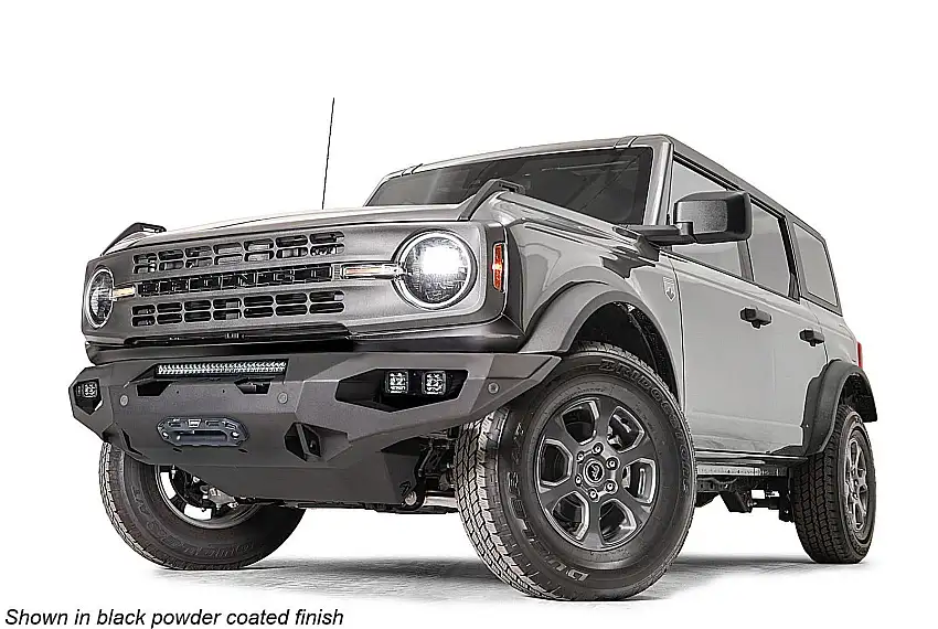 Fab Fours MATRIX FRONT BUMPER W/ NO GUARD BARE for 2021+ Ford Bronco FB21-X5251-B