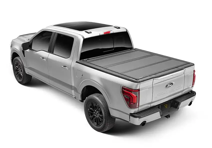 BAK Industries BAKFlip MX4 (GEN 3) Hard Folding Truck Bed Cover - Matte Finish for 2021-2025 Ford F-150 8' 2" Bed 448338
