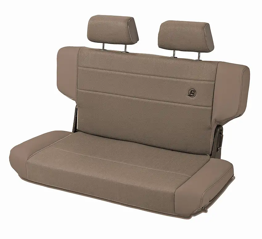 Bestop Trailmax II Fold-N-Tumble Rear Bench Seat for 97-06 Jeep Wrangler 3943937