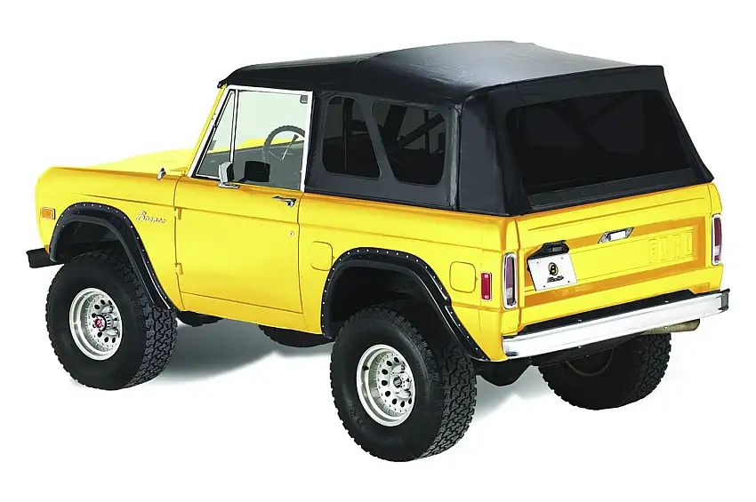 Bestop Supertop(R) Classic Squareback Soft Top Bronco for 66-77 Ford Bronco 5153301