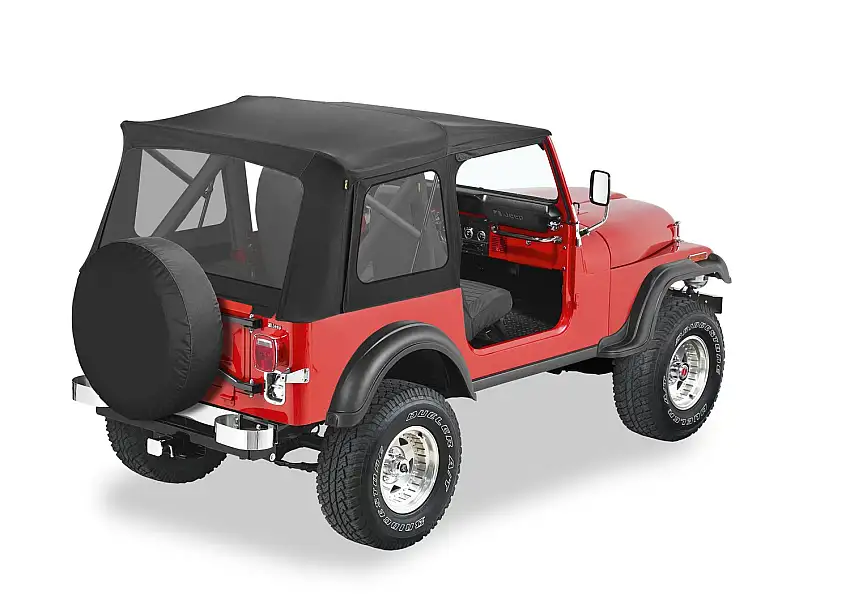 Bestop Supertop(R) Classic Squareback Soft Top Jeep for 87-95 Jeep Wrangler 5159901