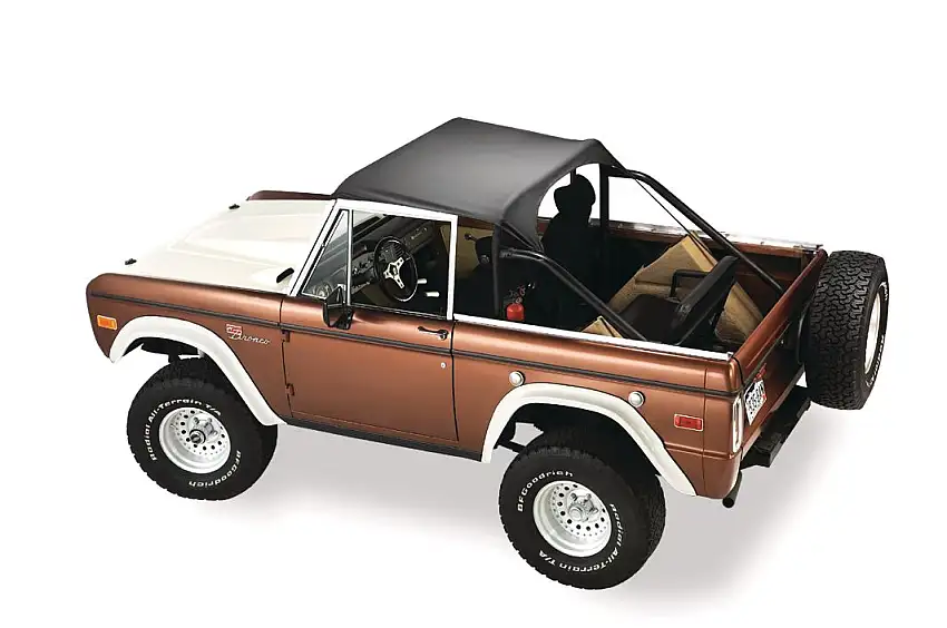 Bestop Traditional Bikini(R) Top Bronco for 66-77 Ford Bronco 5254201