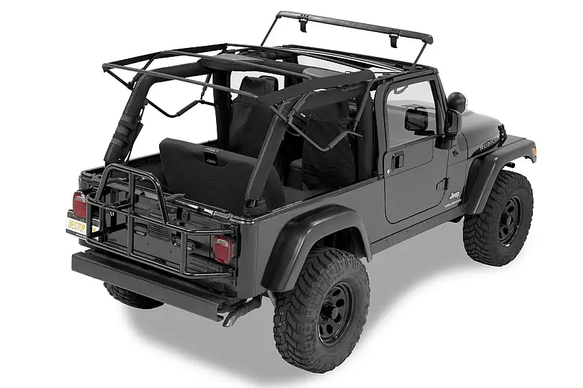 Bestop OE Style Replacement Bow & Frame Hardware Kit for 04-06 Jeep Wrangler 5500301