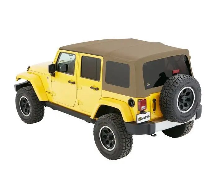 Bestop Window Replacement Set for 07-17 Jeep Wrangler 5844374
