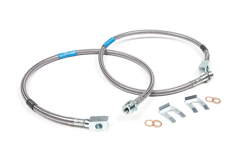 BDS Suspension BDS101001 88-98 GM Front Stainless Brakelines