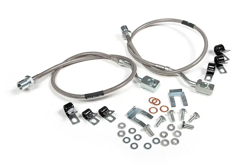 BDS Suspension BDS101011 2011-2026 Chevrolet Silverado/GMC Sierra 2500HD/3500HD 4wd, Front Brake Lines