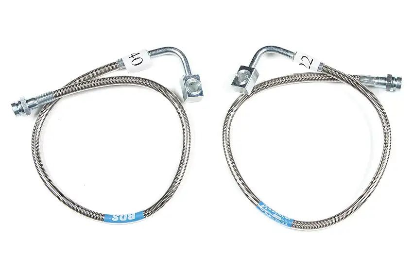 BDS Suspension BDS104002 Jeep JK Front Stainless Brakelines
