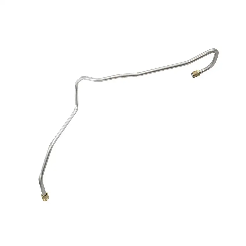 1973-74 Buick Apollo 350CID 2bbl Pump to Carb Line 1pc, OE Steel