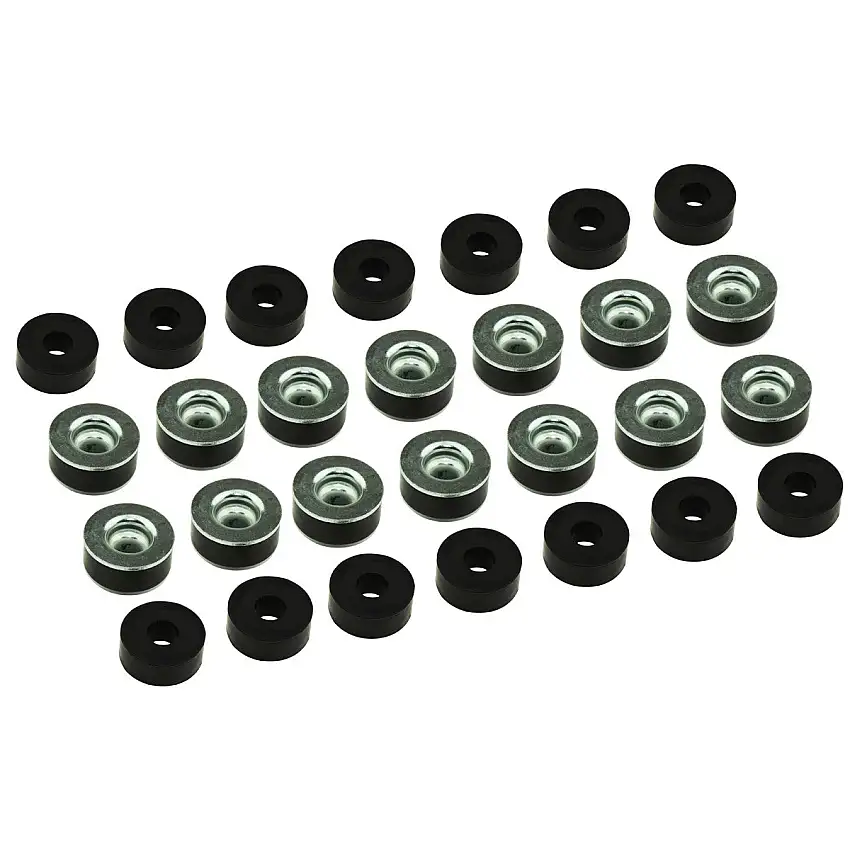64-67 GM A-body Body Mounts - Convertible (Chevelle, Elcamino, GTO, Cutlass) 28 pc