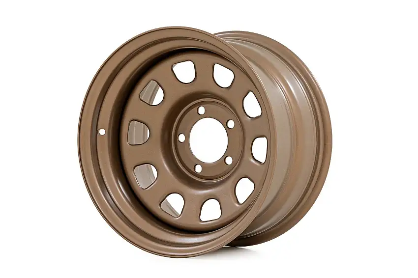 Rough Country Steel Wheel Bronze 15x10 5x4.5 3.30 Bore -39 RC51-5165B