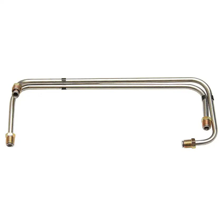 1953 Buick Super Special Roadmaster Skylark 121.5" WB Dynaflow Trans Cooler Lines 2pc, OE Steel