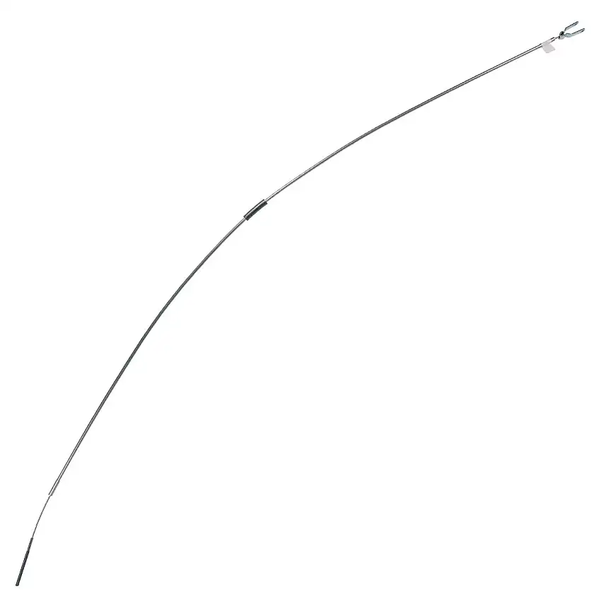 1960-62 Chevrolet GMC Truck 1/2 Ton 4wd Short Bed Front Parking Brake Cable, OE Steel