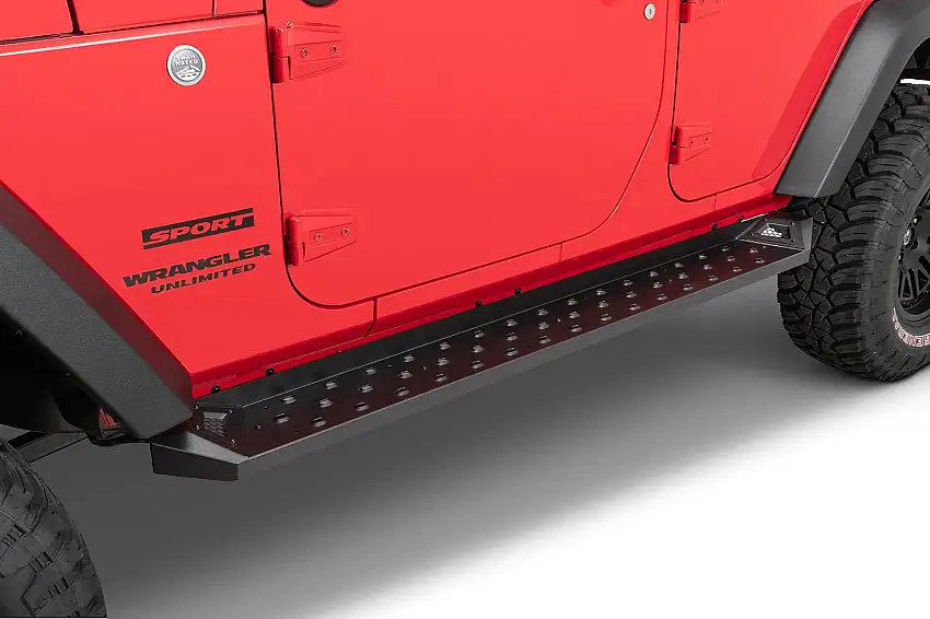 Carnivore Side Steps for 07-18 Jeep Wrangler JK Unlimited 4-Door 12056-3105