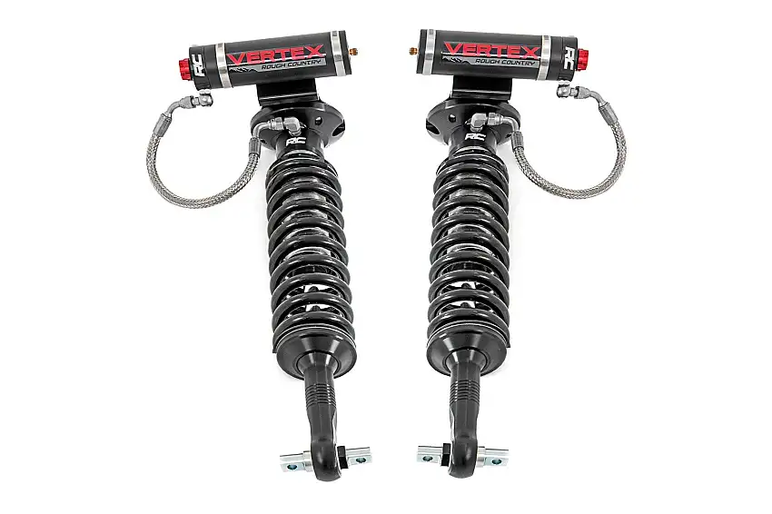 Rough Country Vertex 2.5 Adjustable Coilovers Front 3" For 2014-2025 Ford F-150 4WD 689033