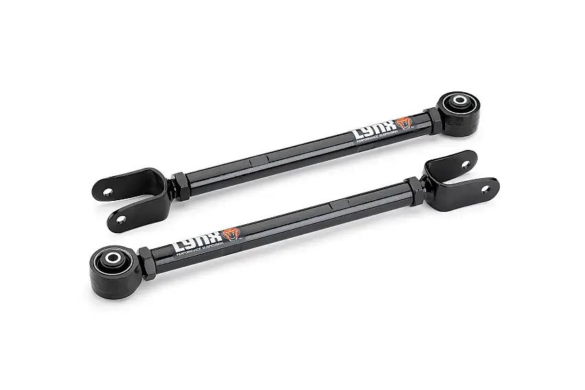 Lynx Front Adjustable Upper Control Arms for 18-25 Jeep Wrangler JL and Gladiator JT 16400-4901