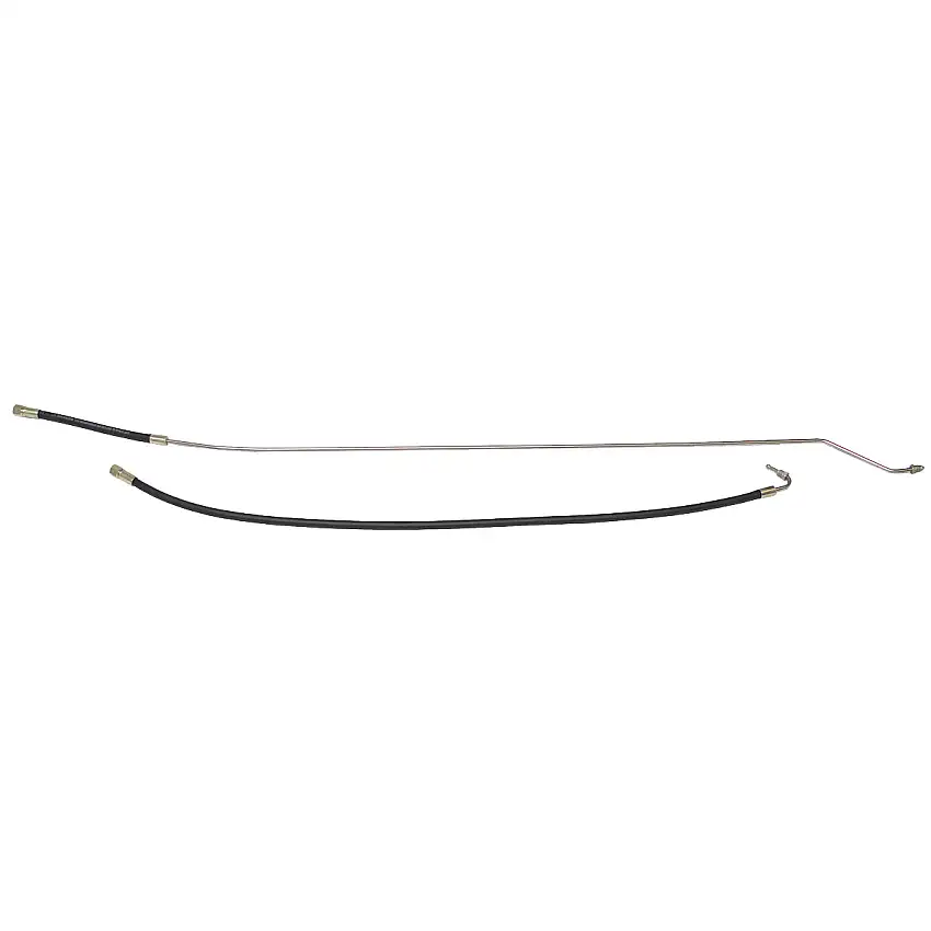 1988 Chevrolet/GMC Truck 4WD 1/2, 3/4-Ton V8 FI Std. Cab Shortbed 5/16" Fuel Return Lines (w/hose) 2pc, OE Steel