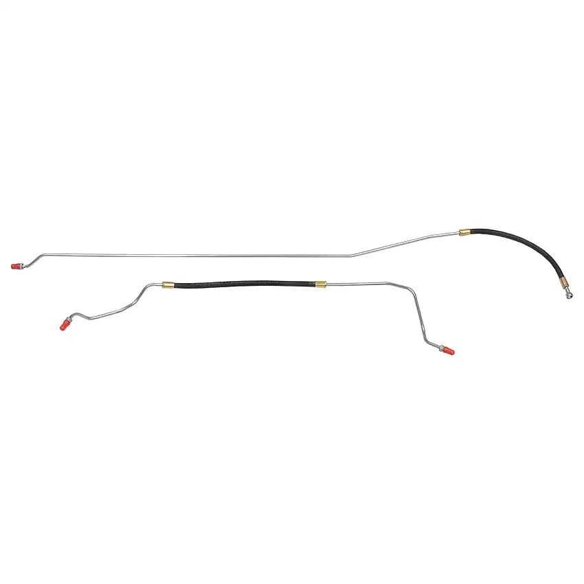 1998 Chevrolet GMC Truck 4WD 1/2-, 3/4-, & 1-Ton Small Block V8 FI Std. Cab Longbed 5/16" Fuel Return Lines 2pc, OE Steel