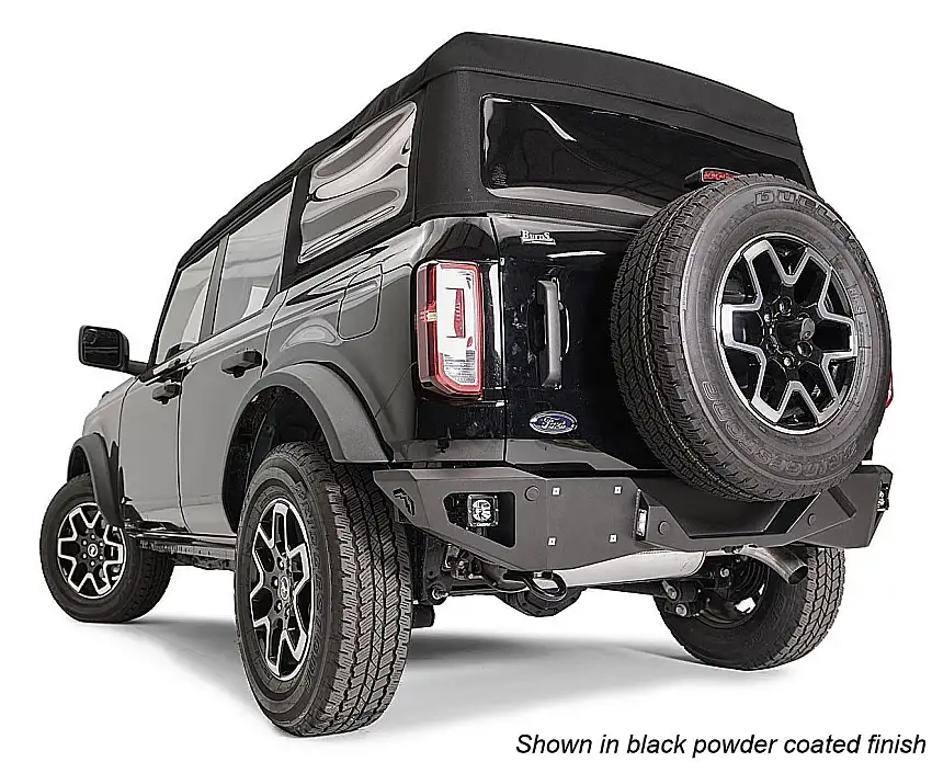 Fab Fours Vengeance Rear Bumper in Bare for 2021+ Ford Bronco FB21-E5251-B
