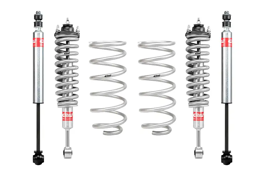 Eibach E81-59-006-01-22 Set of 2 Assembled Front Shocks, Springs, Mounts + 2 Springs + 2 Rear Shocks