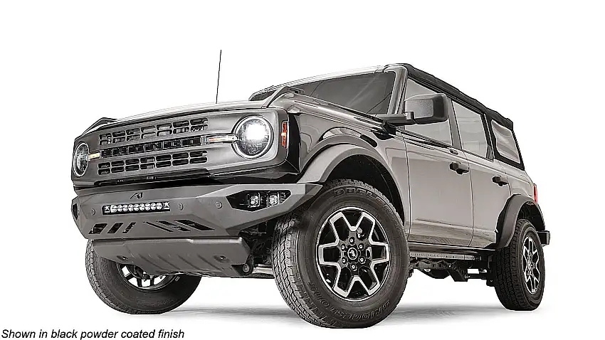 Fab Fours VENGEANCE FRONT BUMPER W/ NO GUARD BARE for 2021+ Ford Bronco FB21-D5251-B