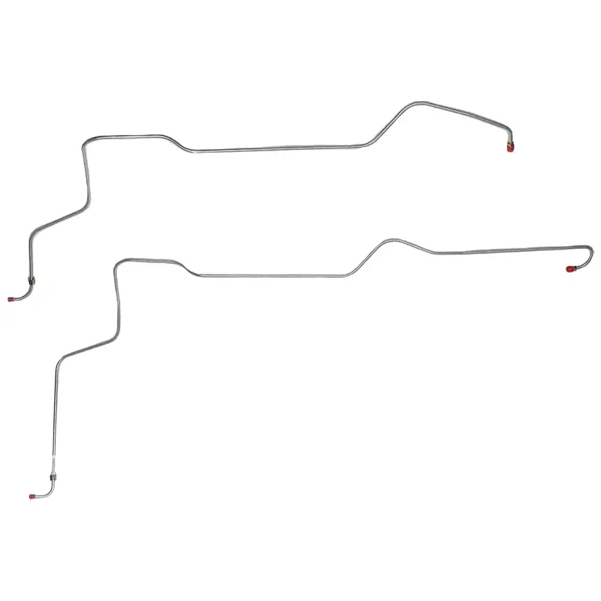 1961-62 Ford Galaxie Cruise-O-Matic Trans Cooler Lines 2pc, OE Steel