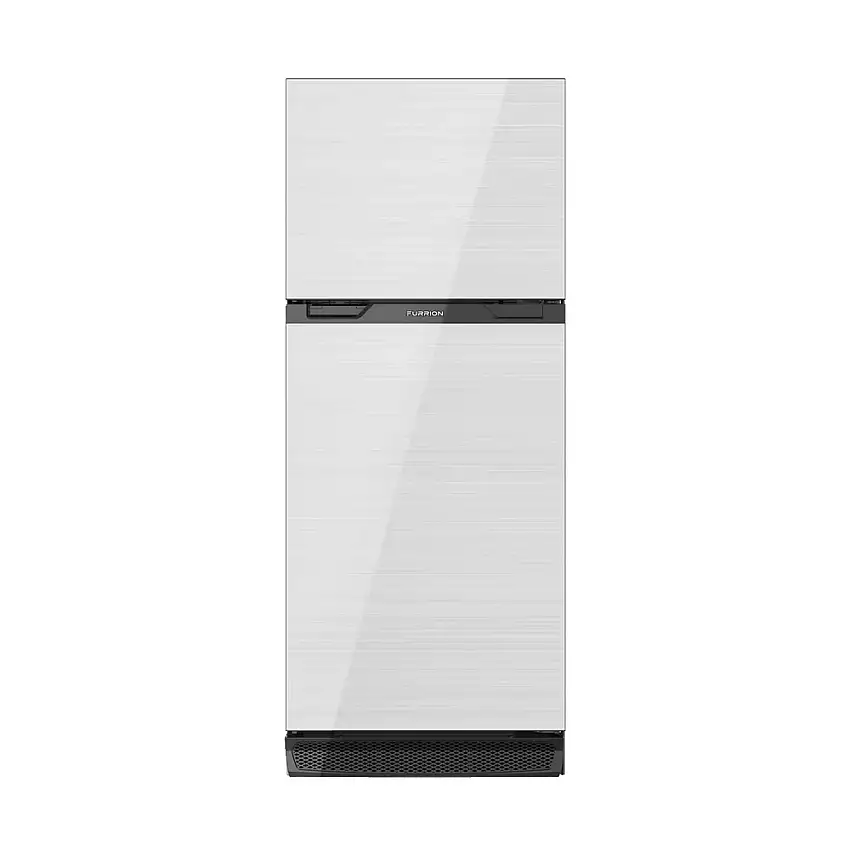 Furrion Arctic 12V RV Refrigerator - 10 cu. ft. with Glass Doors, Right Hinge, Stainless Steel #FCR10DCGTA-NL