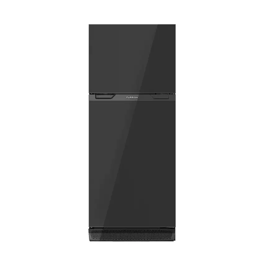 Furrion Arctic 12V RV Refrigerator - 10 cu. ft. with Glass Doors, Right Hinge, Black #FCR10DCGTA-KL
