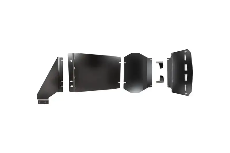 2015-2022 Ford F150 & 2017-2020 Ford Raptor 4WD Grimm OffRoad Powertrain Skid Plate Kit (Powdercoated Steel) | 10631